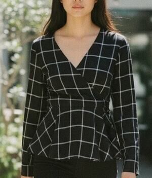 LOFT wrap blouse